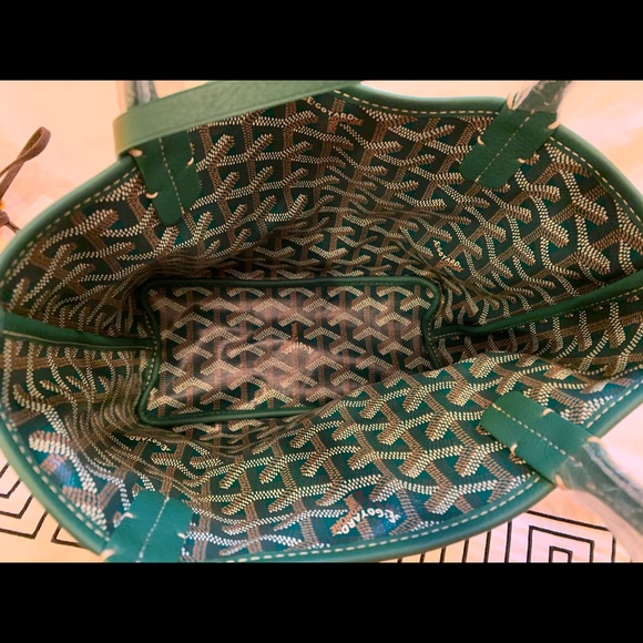 Brand new Goyard Anjou mini tote original $2940 - Picture 8 of 8